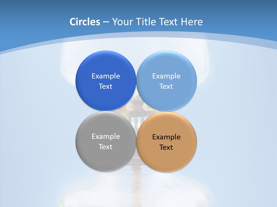 Old Brass Light PowerPoint Template