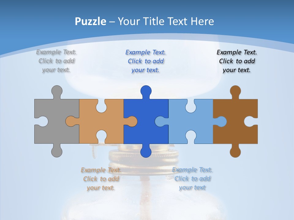 Old Brass Light PowerPoint Template