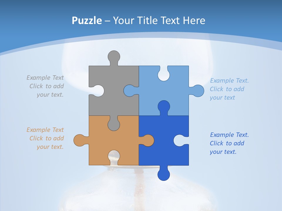 Old Brass Light PowerPoint Template