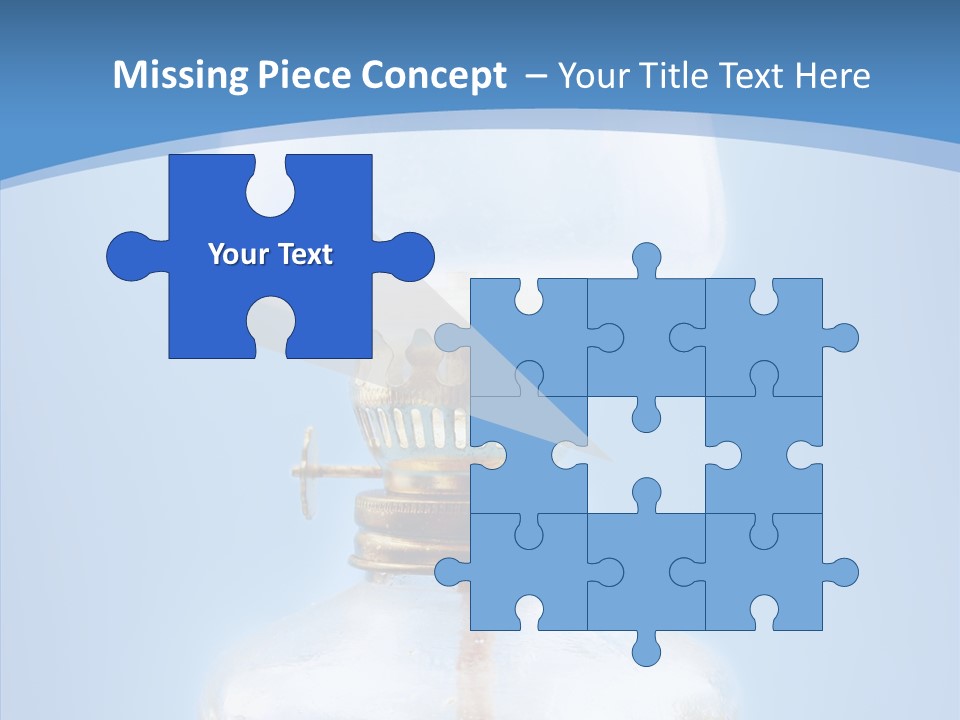 Old Brass Light PowerPoint Template