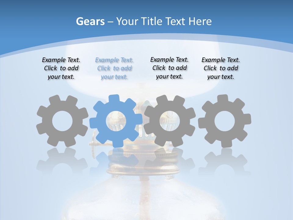 Old Brass Light PowerPoint Template