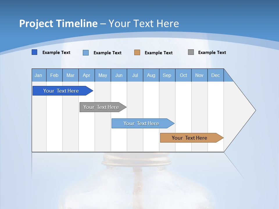 Old Brass Light PowerPoint Template