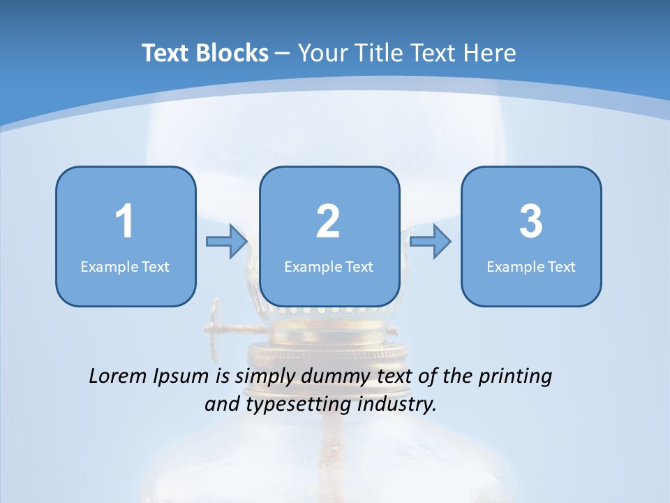 Old Brass Light PowerPoint Template