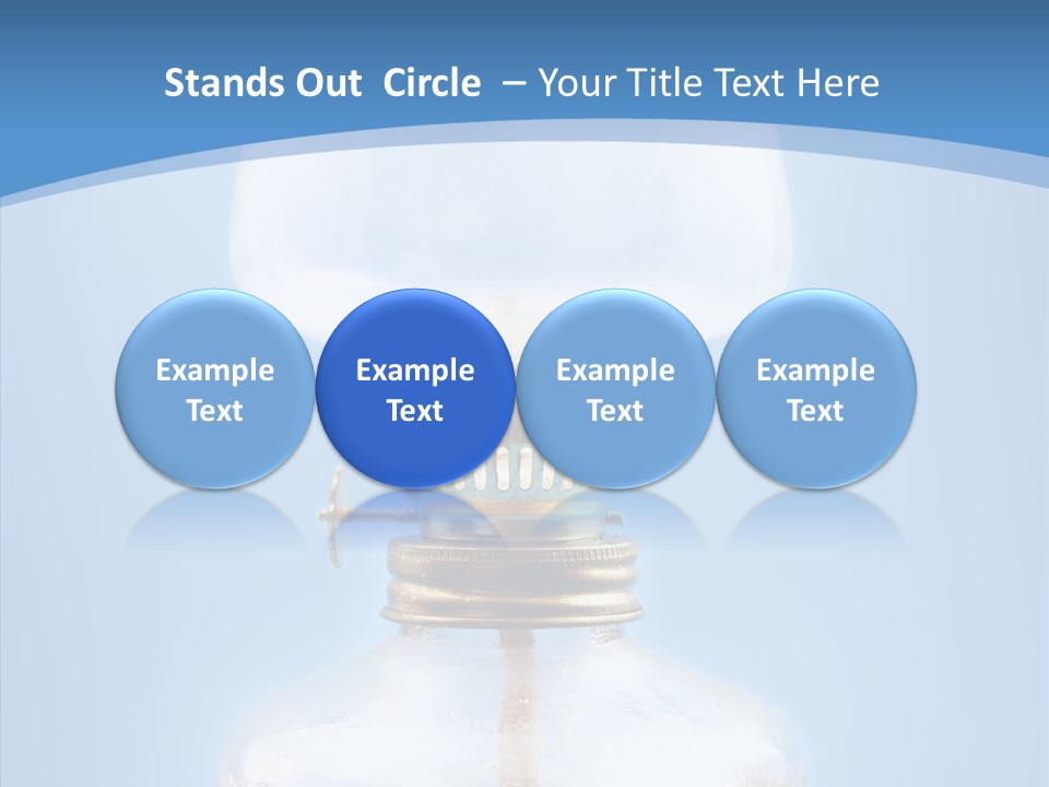 Old Brass Light PowerPoint Template