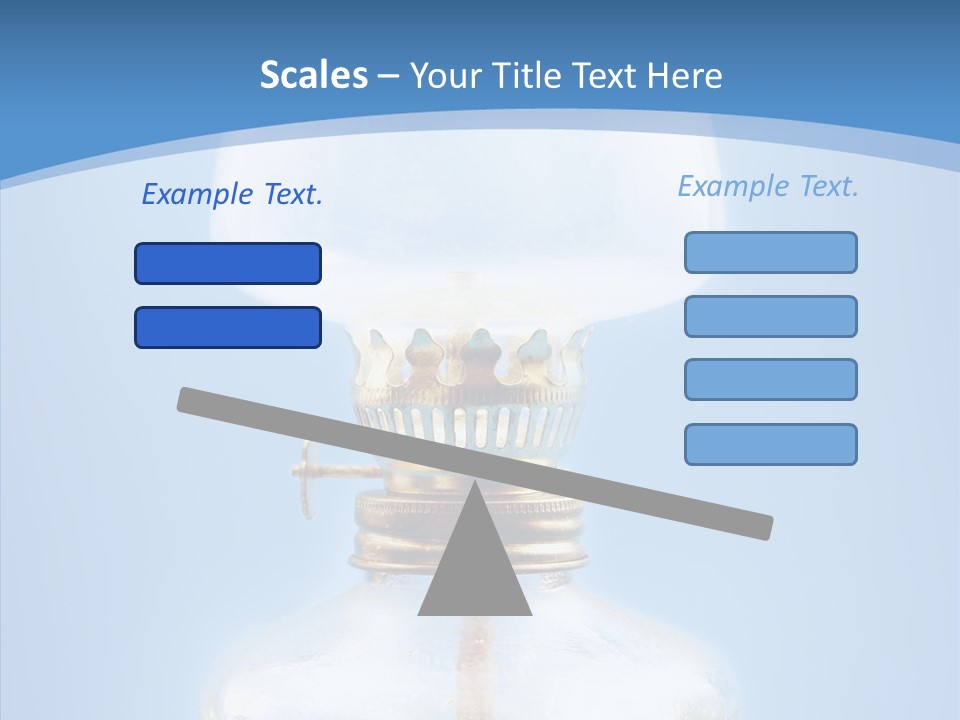 Old Brass Light PowerPoint Template