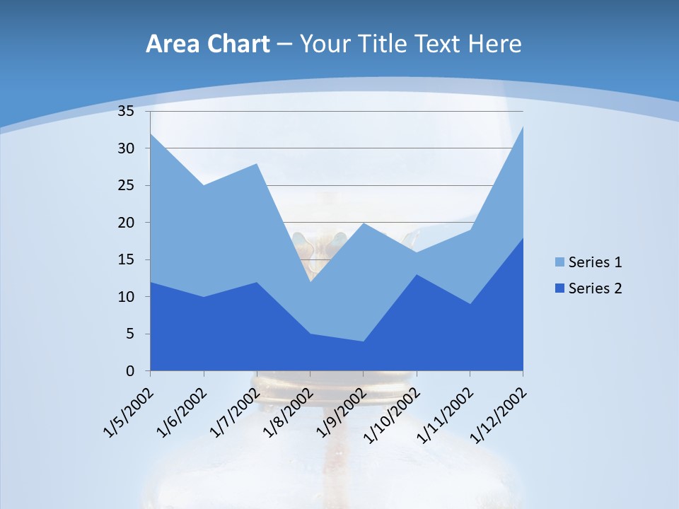 Old Brass Light PowerPoint Template