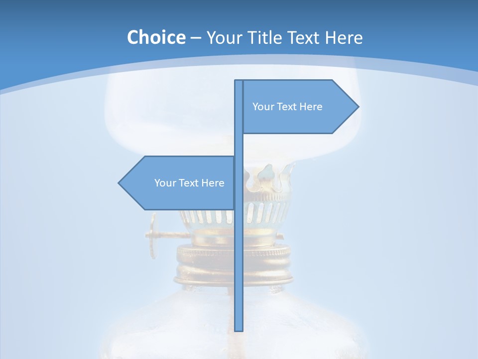 Old Brass Light PowerPoint Template