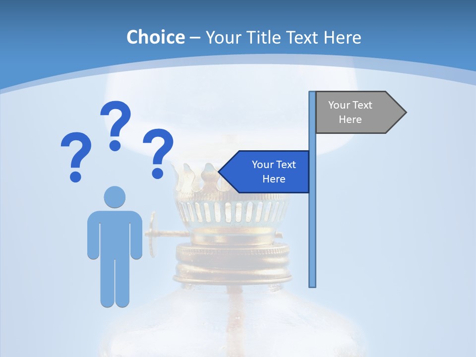 Old Brass Light PowerPoint Template