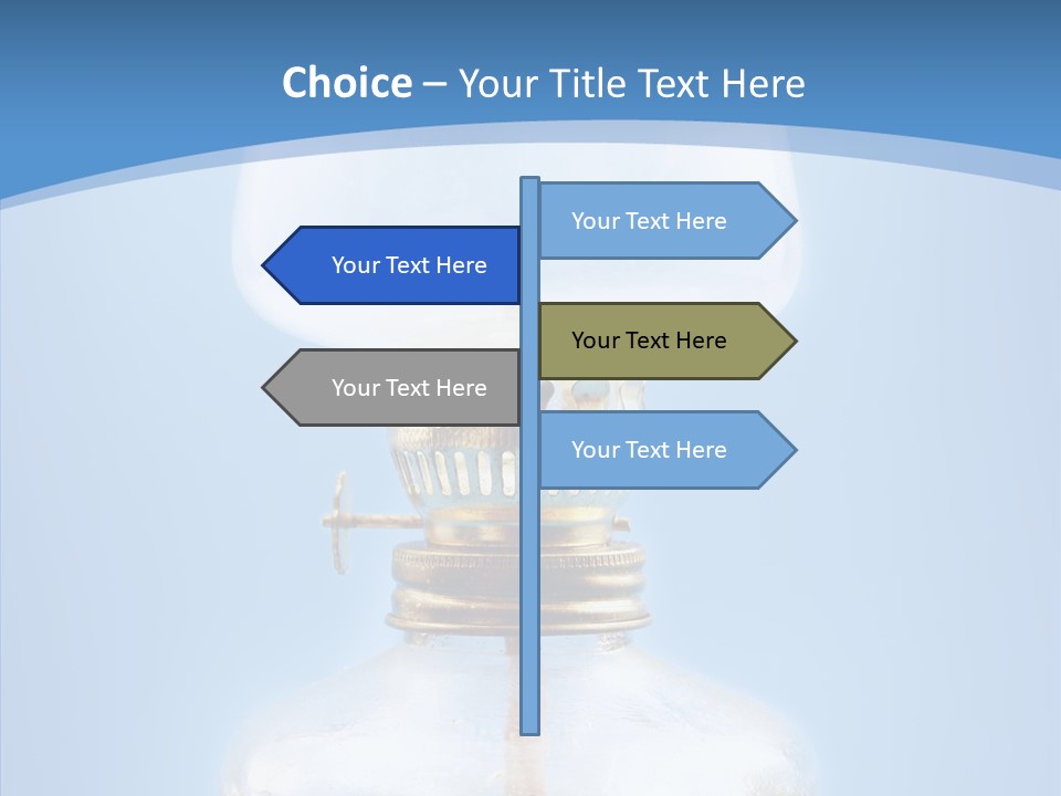 Old Brass Light PowerPoint Template