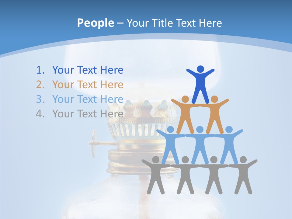 Old Brass Light PowerPoint Template