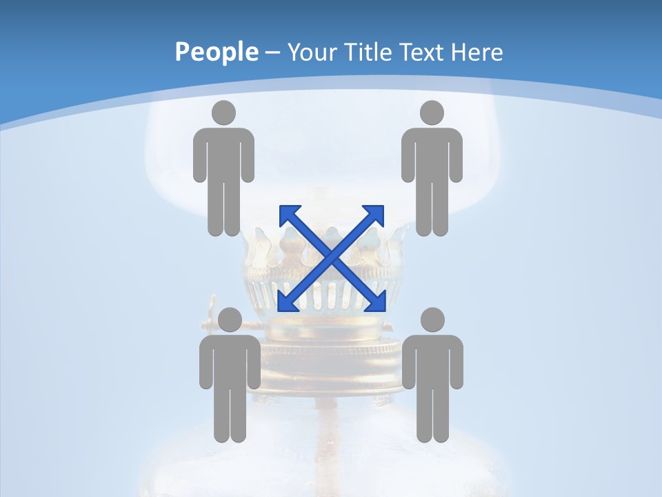 Old Brass Light PowerPoint Template