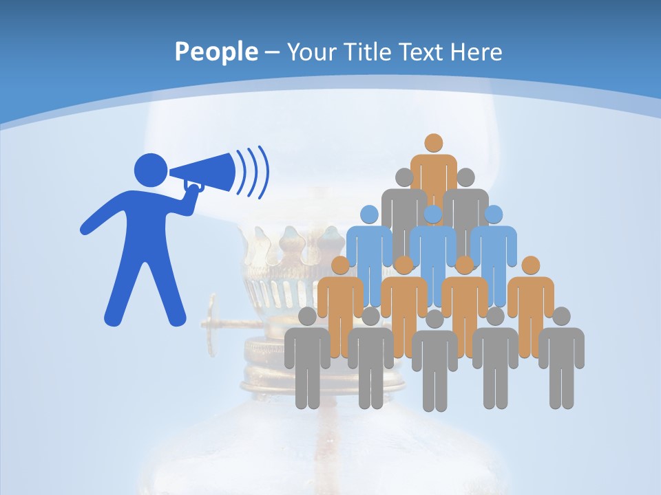 Old Brass Light PowerPoint Template