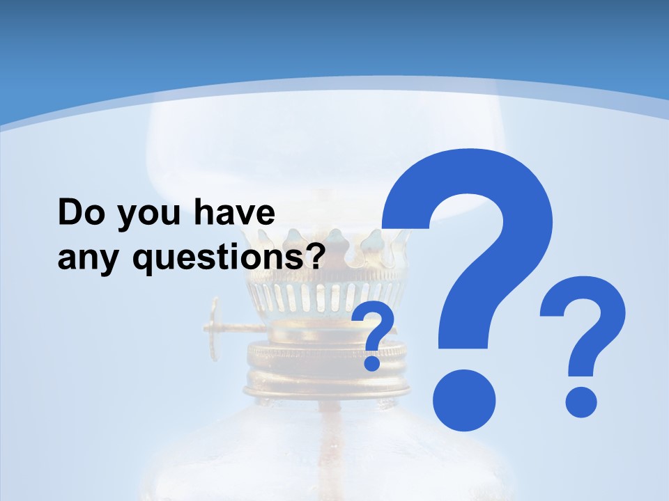 Old Brass Light PowerPoint Template