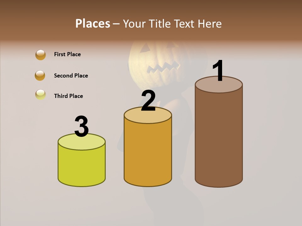 Laces Horror Postcard PowerPoint Template