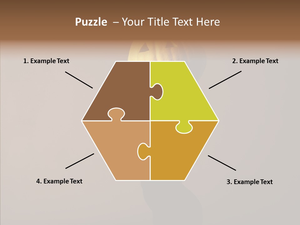 Laces Horror Postcard PowerPoint Template