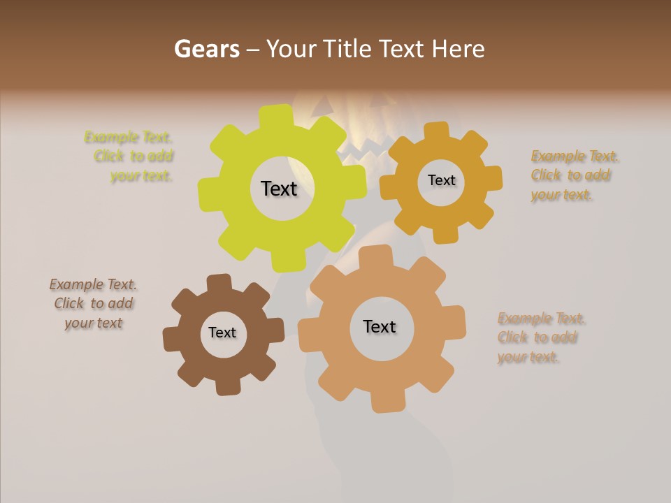 Laces Horror Postcard PowerPoint Template