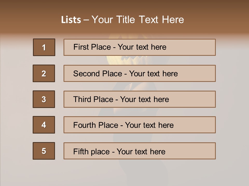 Laces Horror Postcard PowerPoint Template