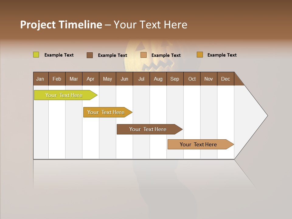 Laces Horror Postcard PowerPoint Template