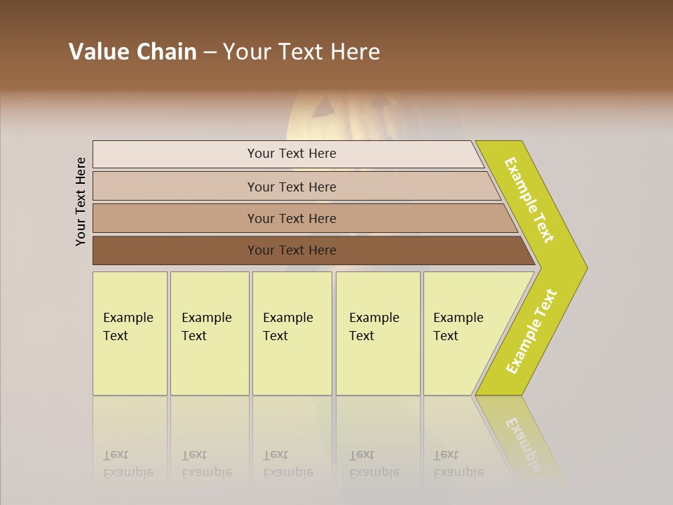 Laces Horror Postcard PowerPoint Template