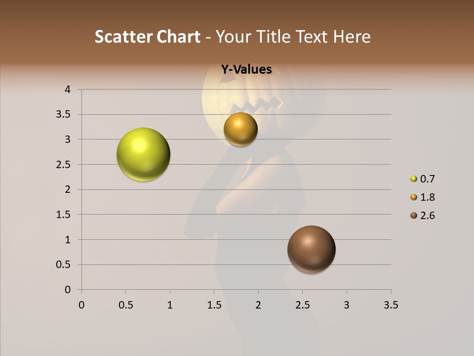 Laces Horror Postcard PowerPoint Template