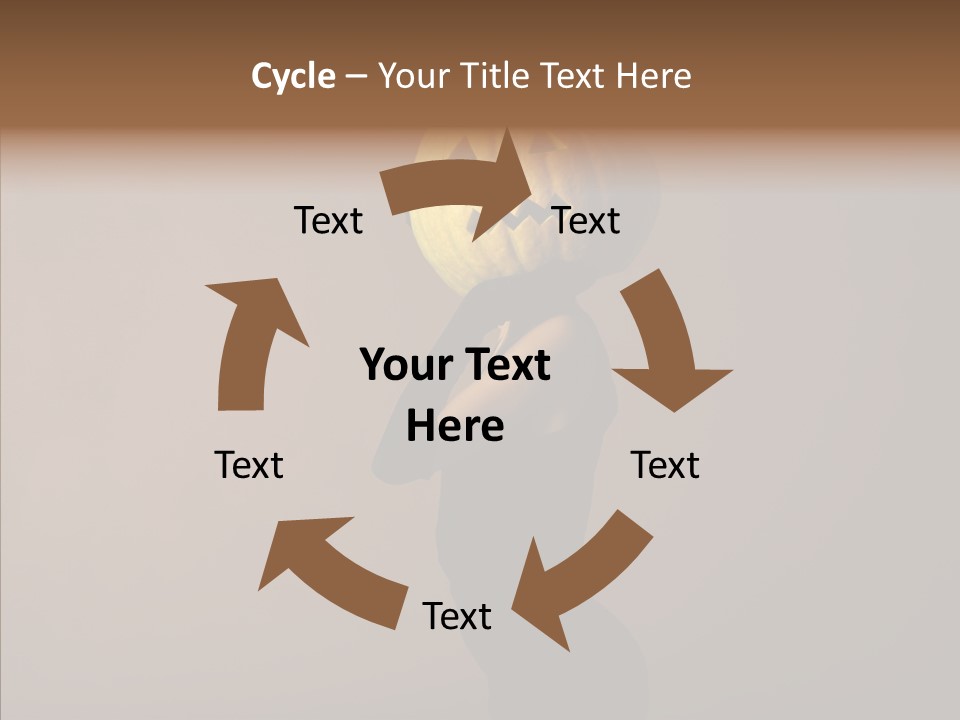 Laces Horror Postcard PowerPoint Template
