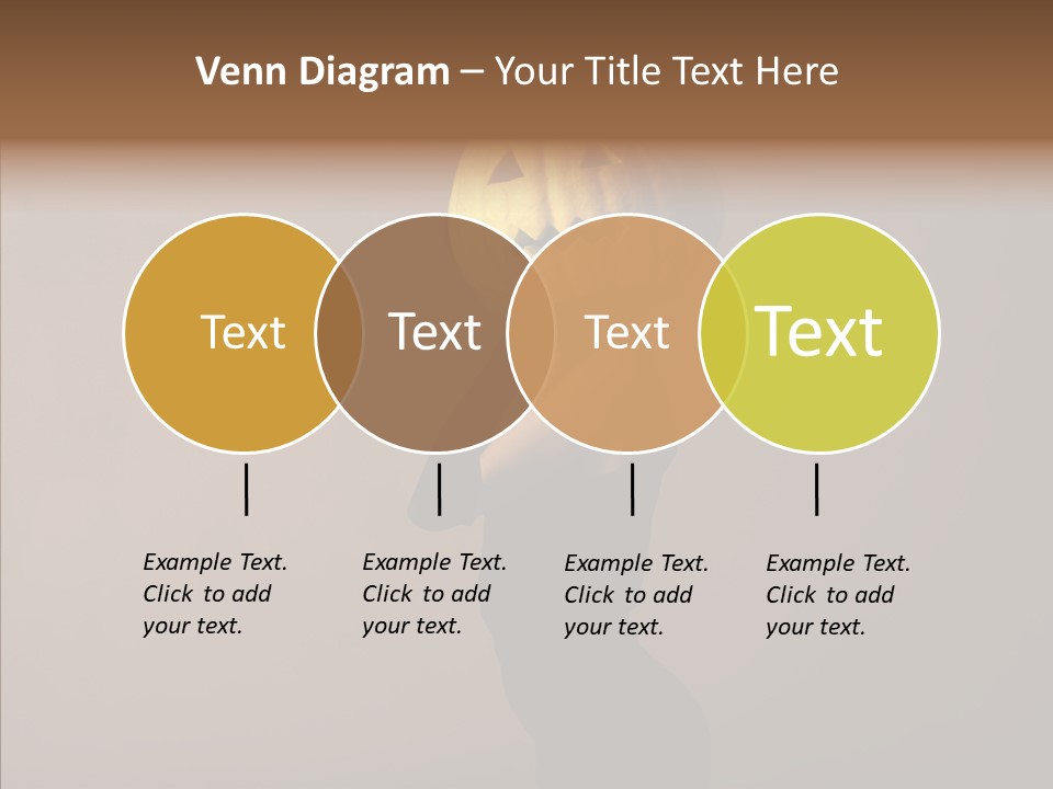 Laces Horror Postcard PowerPoint Template