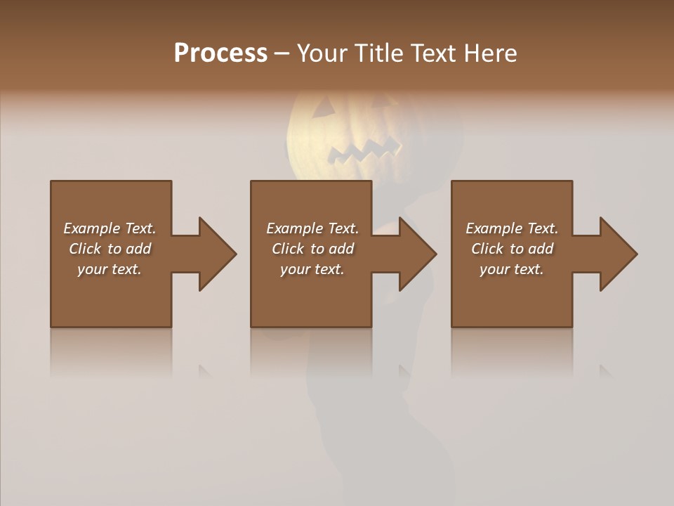 Laces Horror Postcard PowerPoint Template