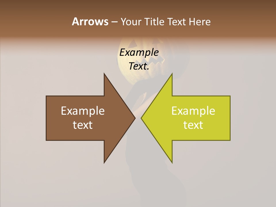 Laces Horror Postcard PowerPoint Template