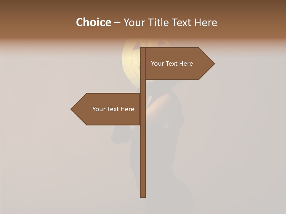 Laces Horror Postcard PowerPoint Template