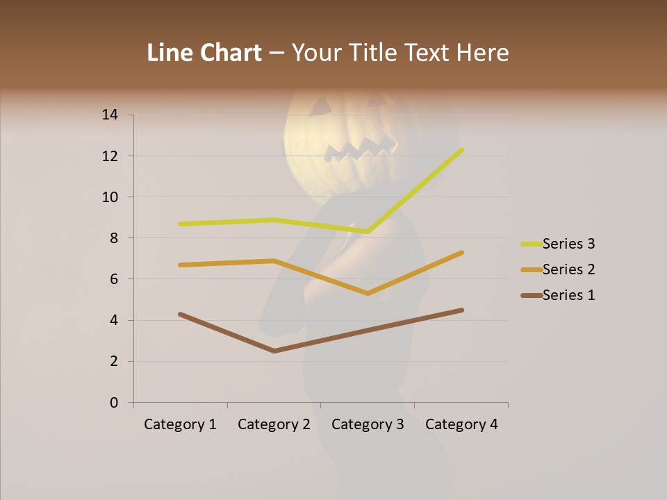 Laces Horror Postcard PowerPoint Template