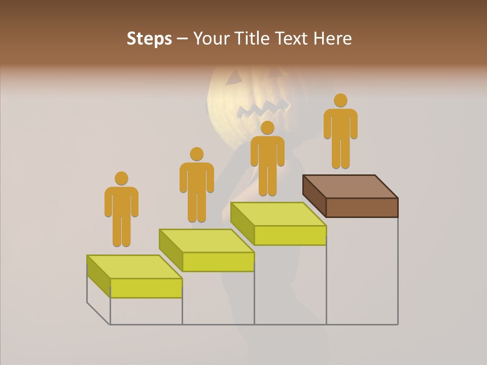 Laces Horror Postcard PowerPoint Template