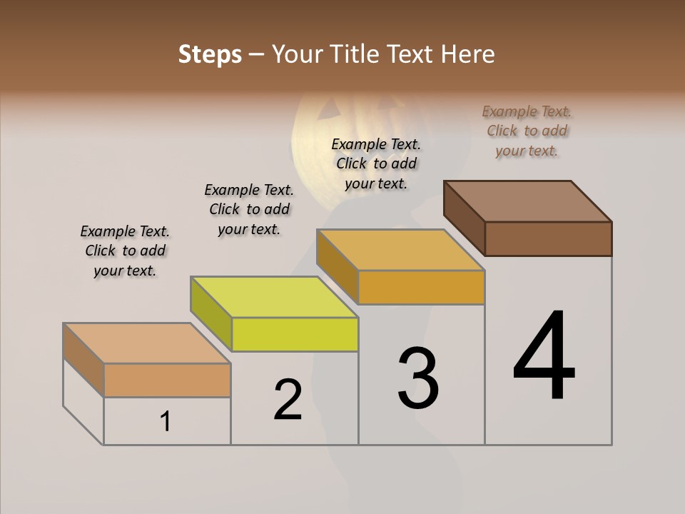 Laces Horror Postcard PowerPoint Template