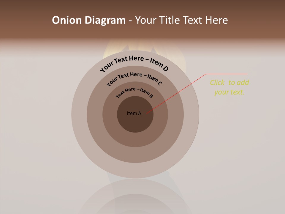 Girl Harmonious Postcard PowerPoint Template