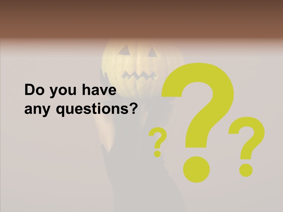 Girl Harmonious Postcard PowerPoint Template