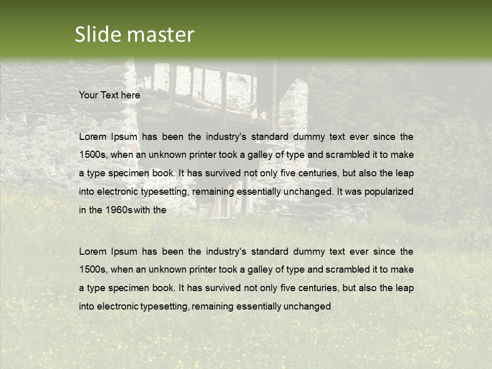 Hotel Agreeable Blue PowerPoint Template