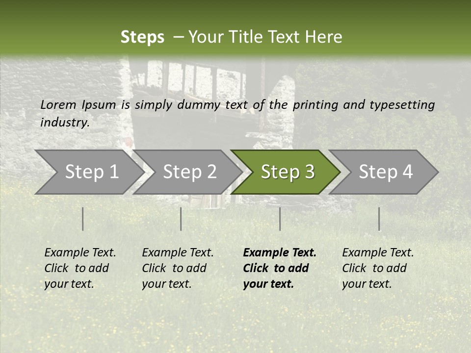 Hotel Agreeable Blue PowerPoint Template