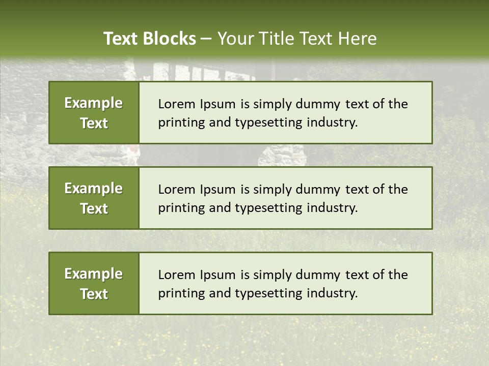 Hotel Agreeable Blue PowerPoint Template
