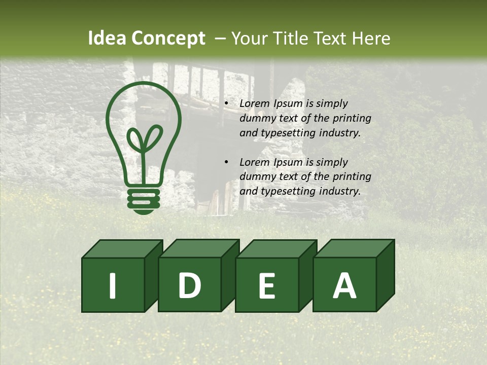 Hotel Agreeable Blue PowerPoint Template