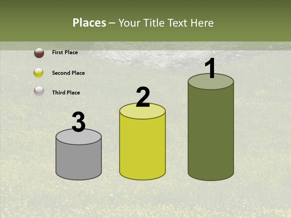 Scenery Villa Farming PowerPoint Template