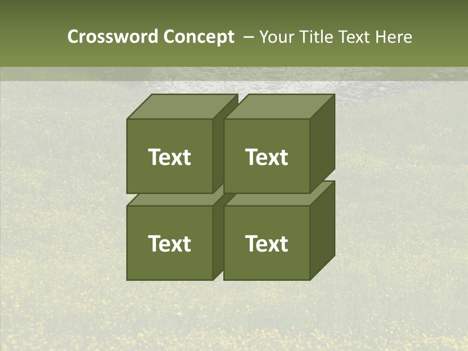 Scenery Villa Farming PowerPoint Template