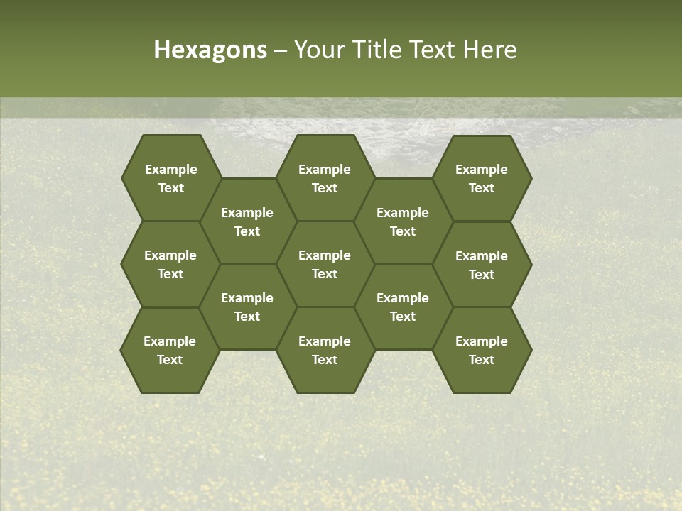 Scenery Villa Farming PowerPoint Template