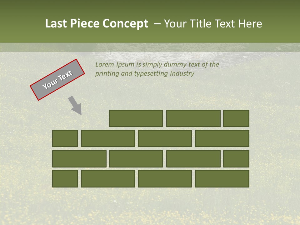 Scenery Villa Farming PowerPoint Template