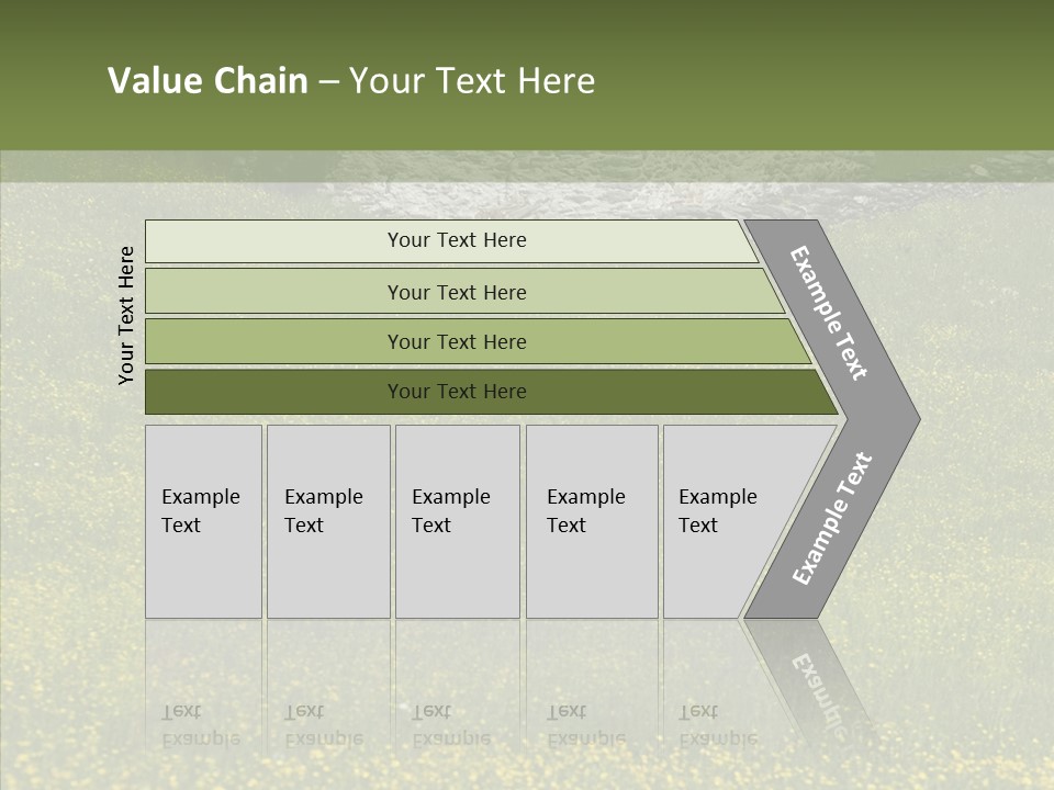 Scenery Villa Farming PowerPoint Template