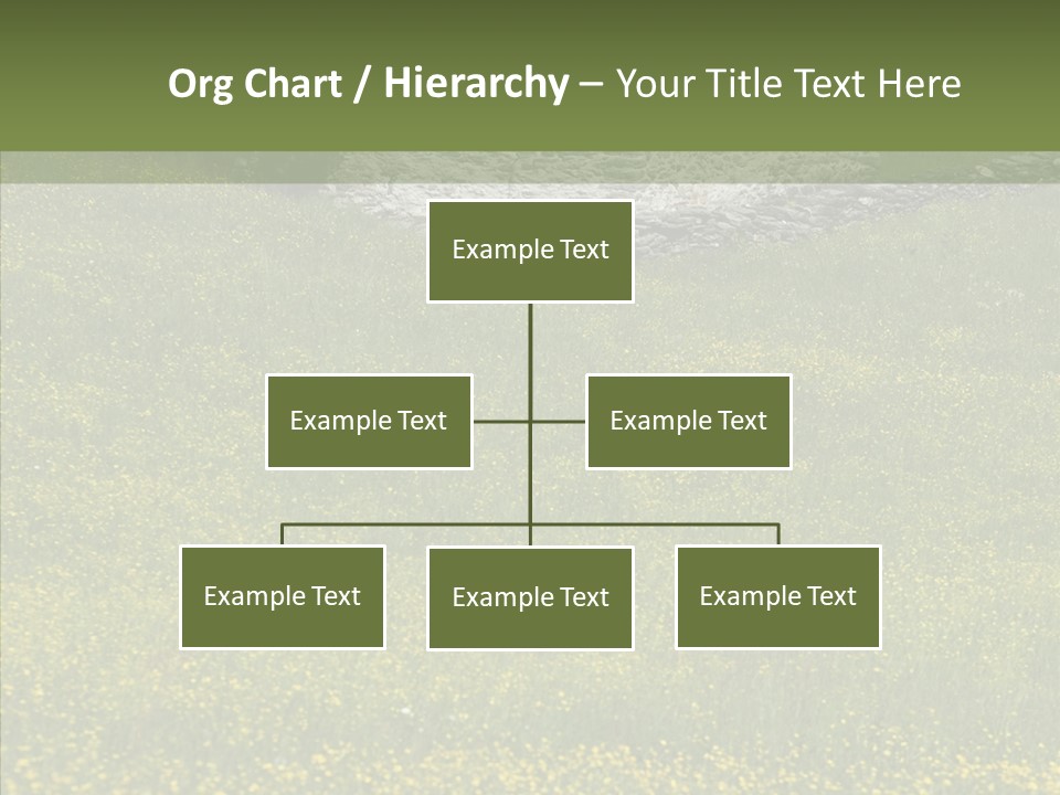 Scenery Villa Farming PowerPoint Template