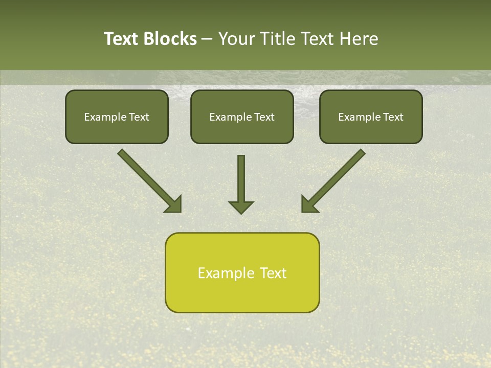 Scenery Villa Farming PowerPoint Template