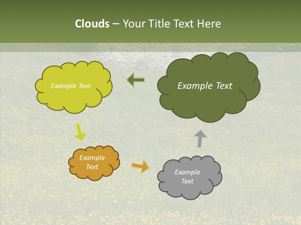 Scenery Villa Farming PowerPoint Template