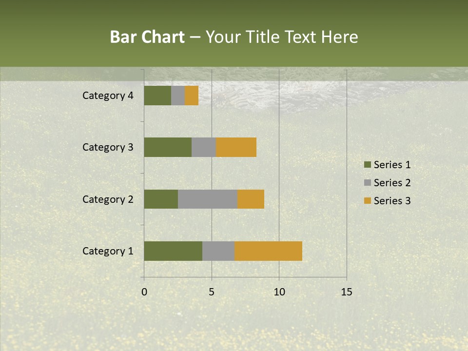 Scenery Villa Farming PowerPoint Template