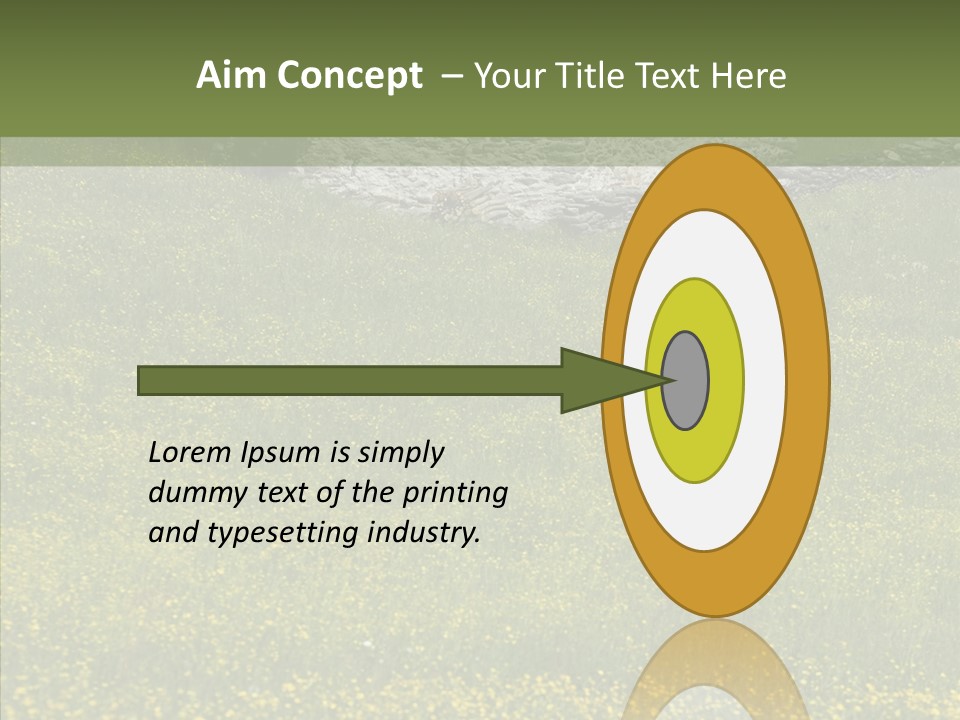 Scenery Villa Farming PowerPoint Template