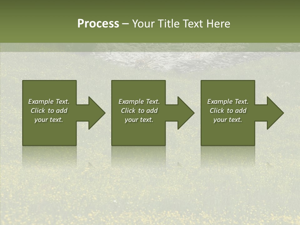 Scenery Villa Farming PowerPoint Template