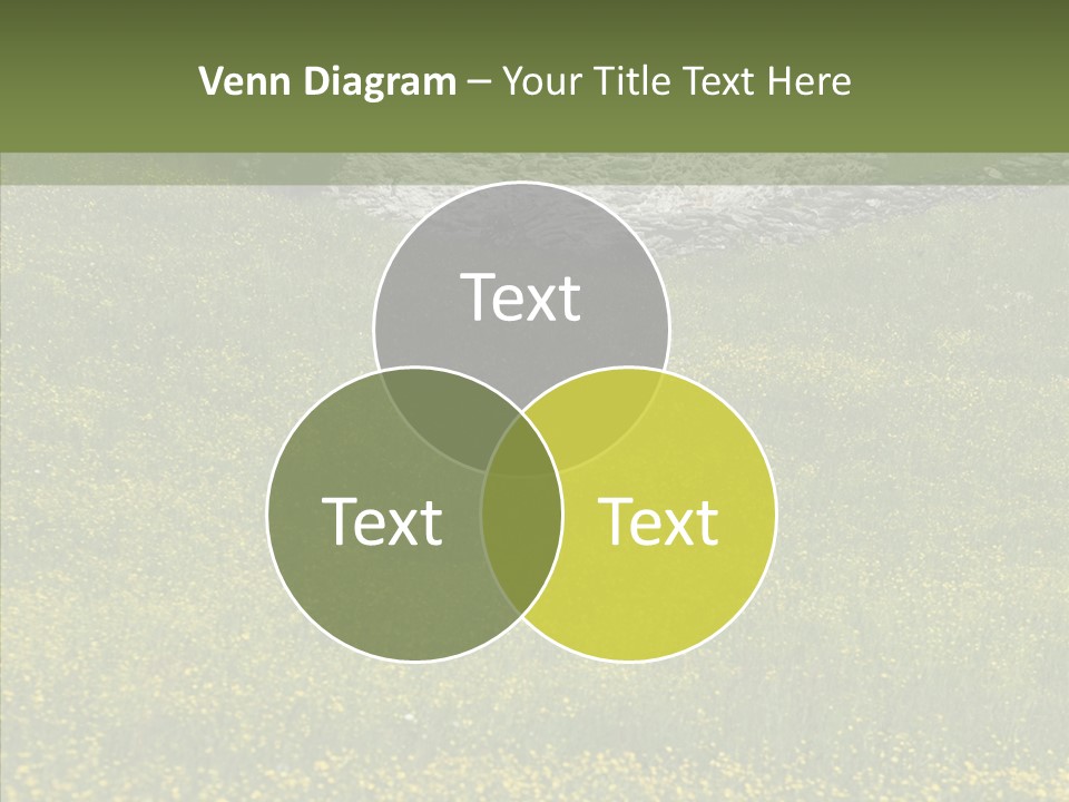 Scenery Villa Farming PowerPoint Template